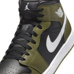 Air Jordan 1 Mid ‘Black Medium Olive’