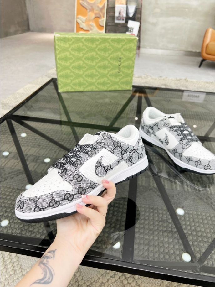 Gucci White Black Sneaker – GCC159