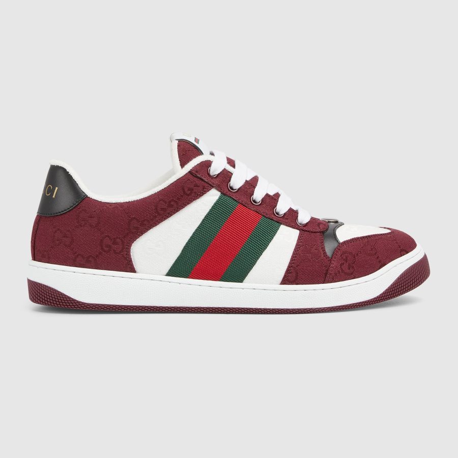 Gucci Rosso Ancora Red and White Sneakers – GCC181