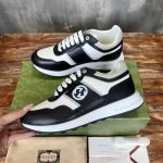 Gucci Leather Low ‘Black White’ Sneaker – GCC167