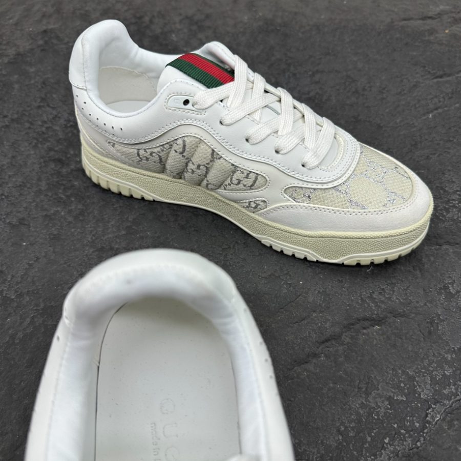Gucci Re-Web Sneaker ‘GG Canvas – Beige White’ – GCC158