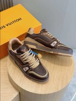 Louis Vuitton LV Trainer Marron Brown Sneaker – LVS207