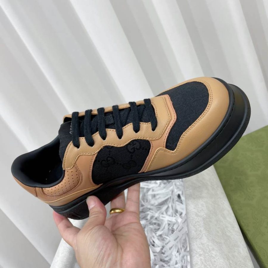 Gucci Lace-Up Black Brown Sneakers – GCC190
