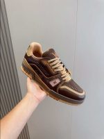 Louis Vuitton LV Trainer Marron Brown Sneaker – LVS207