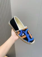 BURBERRY CANVAS STRAW BUCKET – BBR041