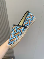 BURBERRY CANVAS STRAW BUCKET – BBR044