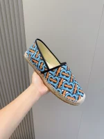 BURBERRY CANVAS STRAW BUCKET – BBR044