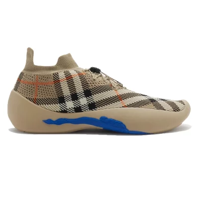 BURBERRY CHECK KNIT NEPTUNE SNEAKERS – BBR055
