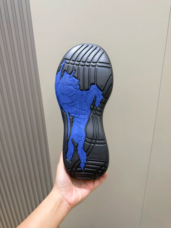 BURBERRY CHECK KNIT NEPTUNE SNEAKERS – BBR056