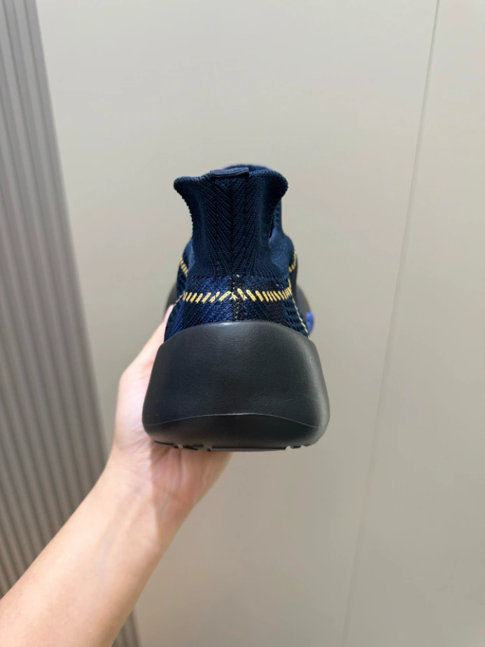 BURBERRY CHECK KNIT NEPTUNE SNEAKERS – BBR056