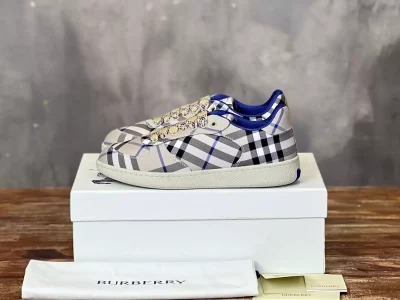 BURBERRY CHECK TERRACE SNEAKERS – BBR096