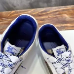 BURBERRY LEATHER AND CHECK TERRACE SNEAKERS – BBR083