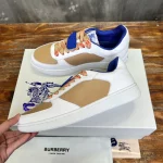 BURBERRY LEATHER SNEAKERS – BBR076