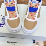 BURBERRY LEATHER SNEAKERS – BBR076