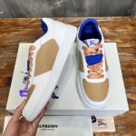 BURBERRY LEATHER SNEAKERS – BBR076