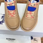 BURBERRY LEATHER SNEAKERS – BBR079