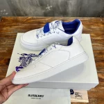 BURBERRY LEATHER SNEAKERS – BBR080