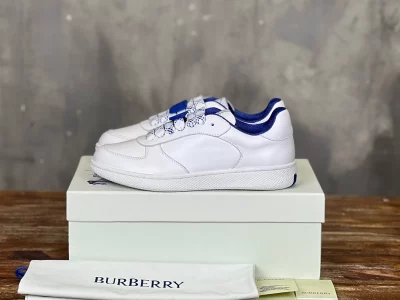 BURBERRY LEATHER TERRACE SNEAKERS – BBR086