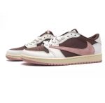 Travis Scott x Air Jordan 1 Low OG “Dark Pony/Pink Oxford“