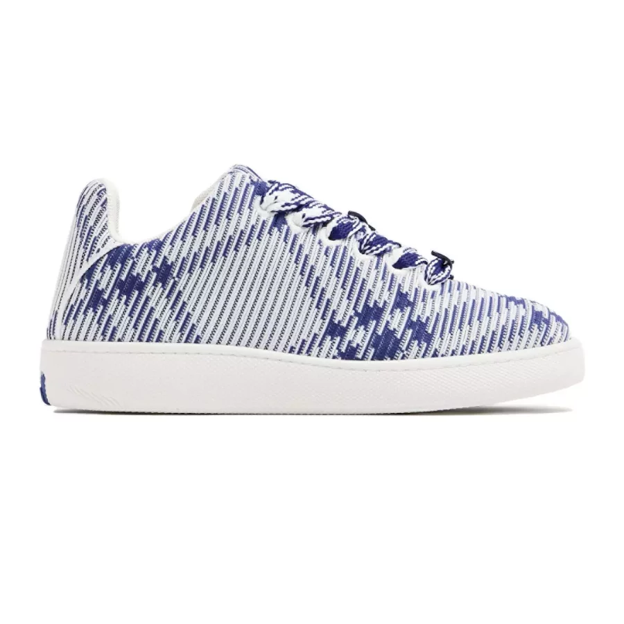 BURBERRY CHECK KNIT BOX SNEAKERS – BBR097