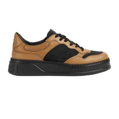 Gucci Lace-Up Black Brown Sneakers – GCC190