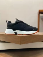 Hermes Heros Sneakers in Black Technical Knit – HM003