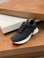 Hermes Heros Sneakers in Black Technical Knit – HM003