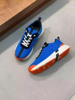 Hermes Heros Sneakers in Blue Technical Knit – HM006
