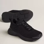Hermes Heros Sneakers in Noir Technical Knit – HM005