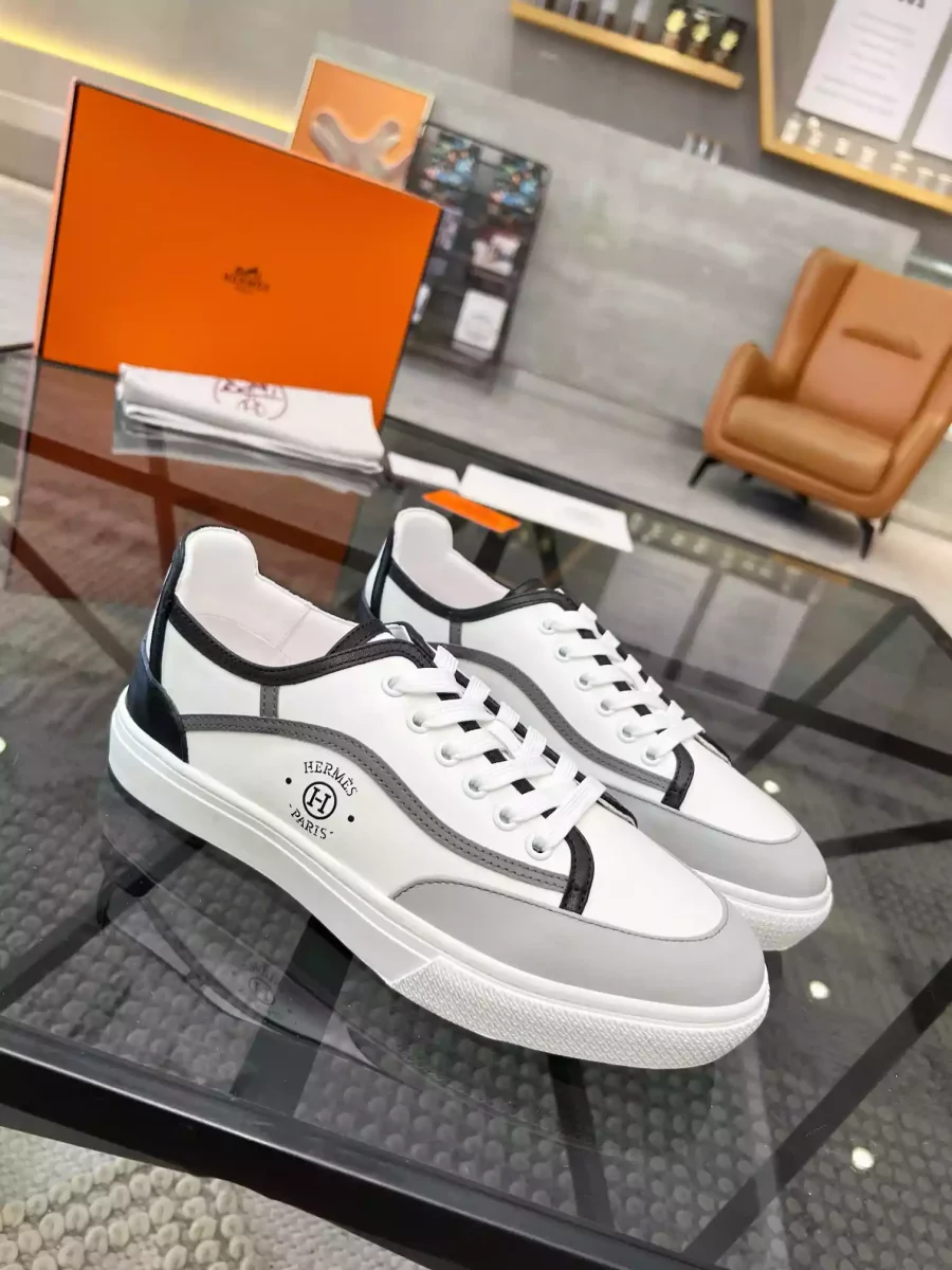 Hermes Men’s Get Sneakers in Multicolour Calfskin – HM027