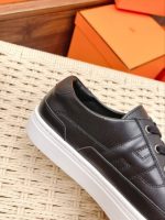Hermes Women’s Deep Sneakers in Black Leather – HM063