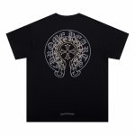CHROME HEARTS BLACK WHITE T-SHIRT-14