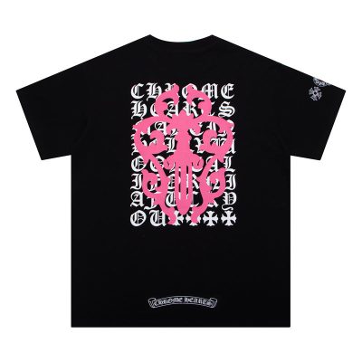 CHROME HEARTS BLACK WHITE T-SHIRT-3