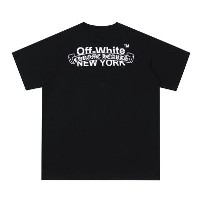 CHROME HEARTS BLACK WHITE T-SHIRT-15