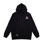 CHROME HEARTS BLACK WHITE  HOODIE k-71