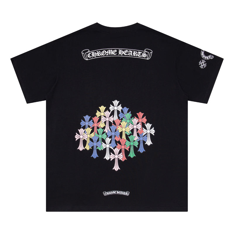 CHROME HEARTS BLACK WHITE T-SHIRT-11