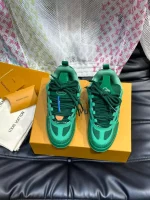 LV SKATE SNEAKERS IN GREEN – LVS227