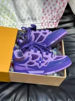 LV SKATE SNEAKERS IN PURPLE – LVS224