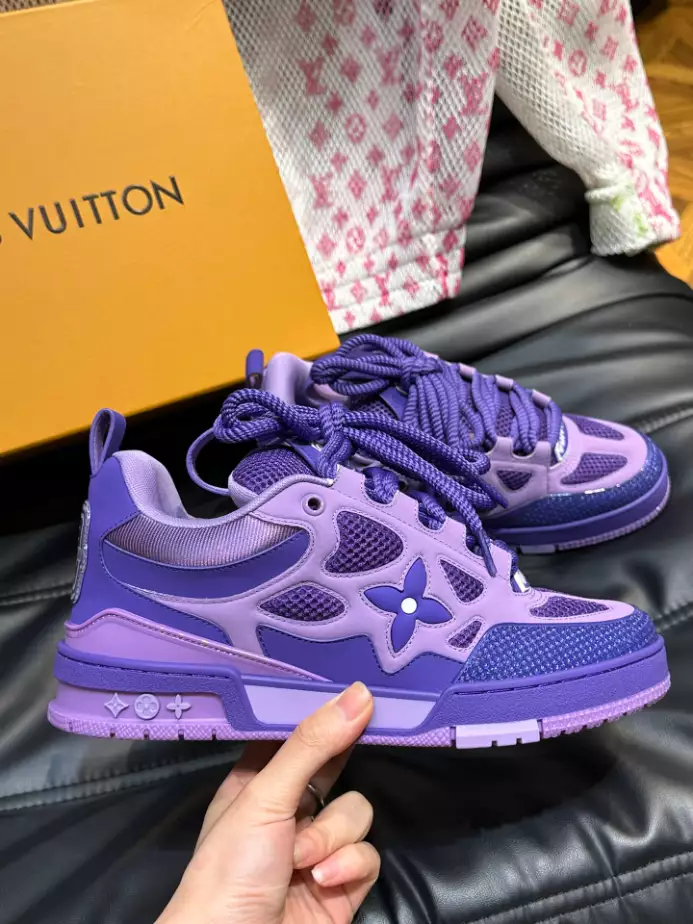 LV SKATE SNEAKERS IN PURPLE – LVS224
