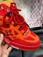 LV SKATE SNEAKERS IN RED – LVS225