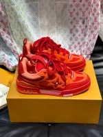 LV SKATE SNEAKERS IN RED – LVS225