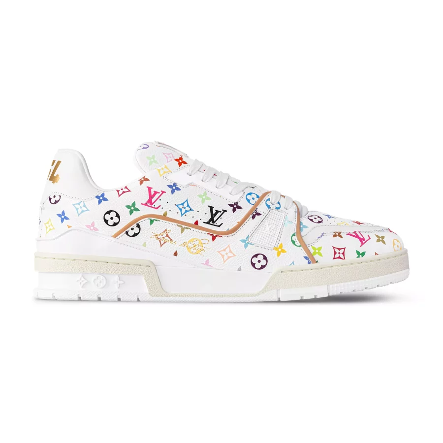 LV x TM LV TRAINER SNEAKER IN WHITE – LVS221