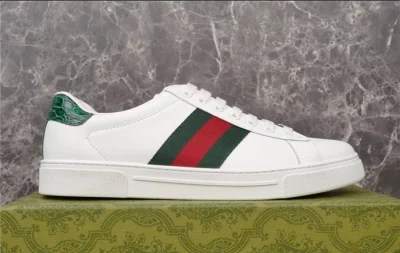 MEN’S GUCCI ACE SNEAKER WITH WEB – GCC285