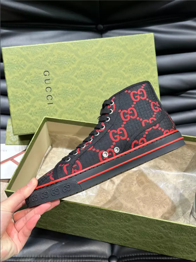 MEN’S GUCCI TENNIS 1977 HIGH-TOP SNEAKER – GCC308