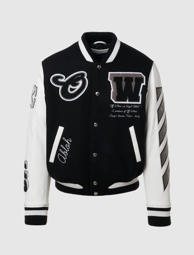 OFF-WHITE VARSITY JACKET