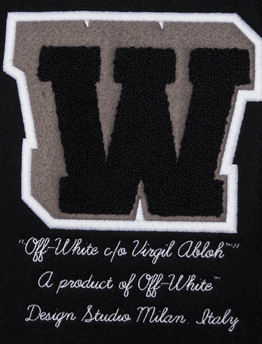 OFF-WHITE VARSITY JACKET