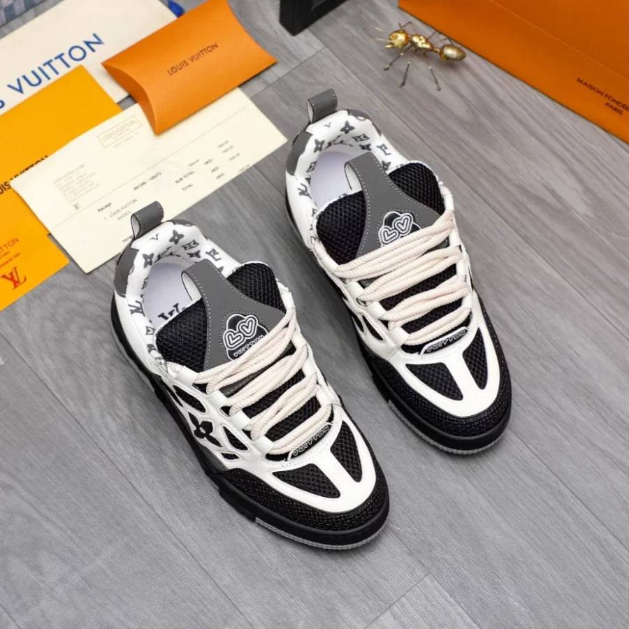 SKATE SNEAKERS WHITE/GREY – LVS229