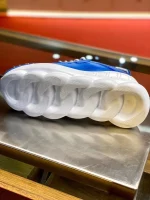 VERSACE WOMEN’S CHAIN REACTION SNEAKERS IN BLUE MESH – VSS026