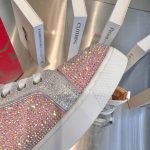 Christian Louboutin Low Top Pink Silver Sneaker – CLS051