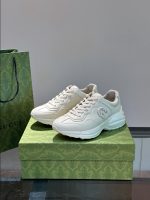 Gucci Rhyton White Leather Sneaker – GCC173